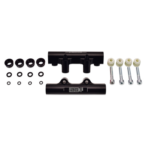 Side Feed to Top Feed Fuel Rail Conversion Kit (Black Finish) - IAG-AFD-2132BK