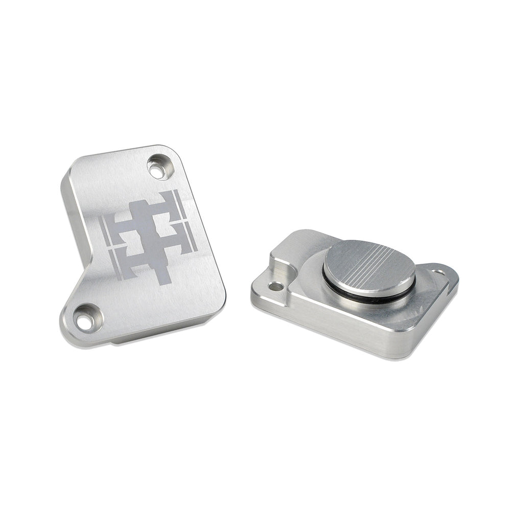 MAF Sensor Block Off Plate (Silver) - IAG-AFD-4001SL