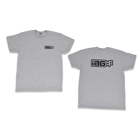 Men's Boxer Logo Front and Back (Grey) - IAG-APP-2070S