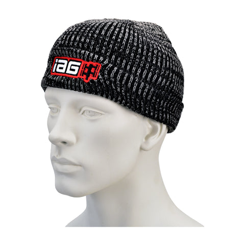 IAG Boxer Logo Marled Cuffed Beanie Cap - IAG-APP-2086