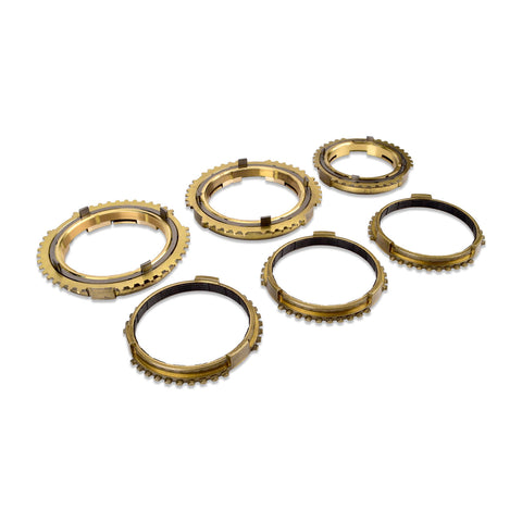 IAG 6 Speed Synchro Set 1 - 3 Brass / 4 - 6 Carbon Faced - Brass for 08-21 STI - IAG-DRV-1041