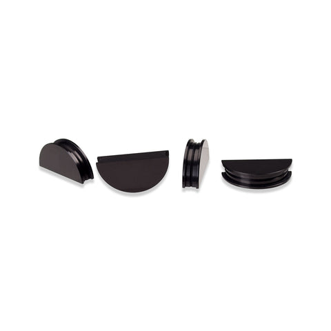 Half Moon Valve Cover Cam Seals Set (Black) - IAG-ENG-2000BK