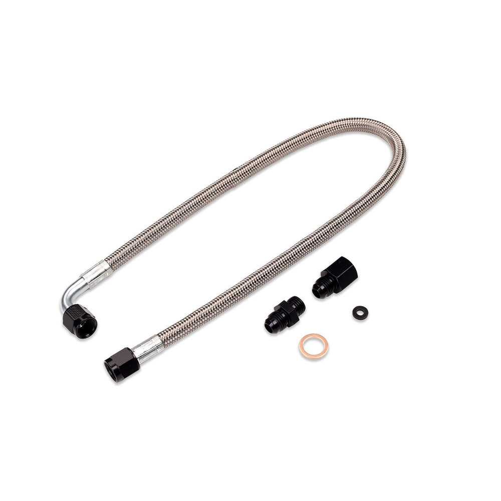 High Pressure Braided Power Steering Line (Rotated Turbo Routing) - IAG-ENG-5902