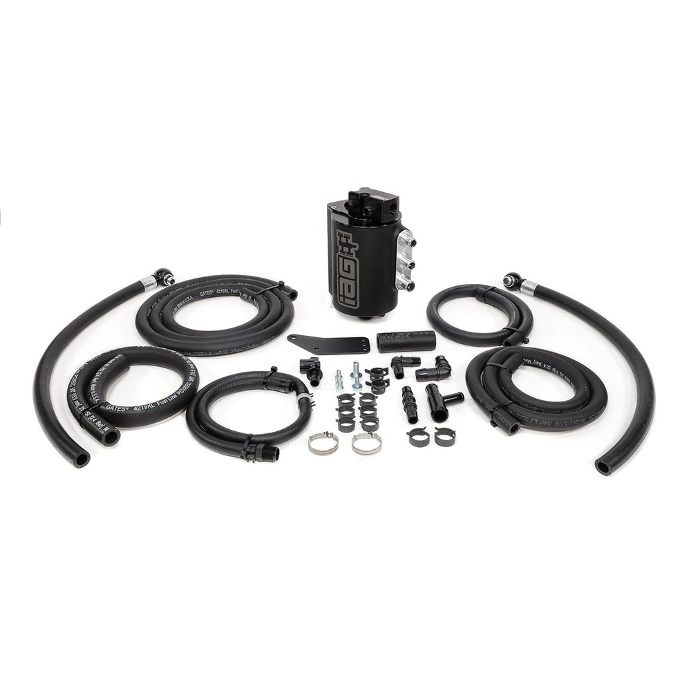 V3 Street Series Air / Oil Separator (AOS) (Black) - IAG-ENG-7180BK