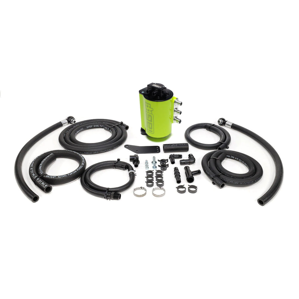 V3 Street Series Air / Oil Separator (AOS) (Neon Yellow) - IAG-ENG-7180NY