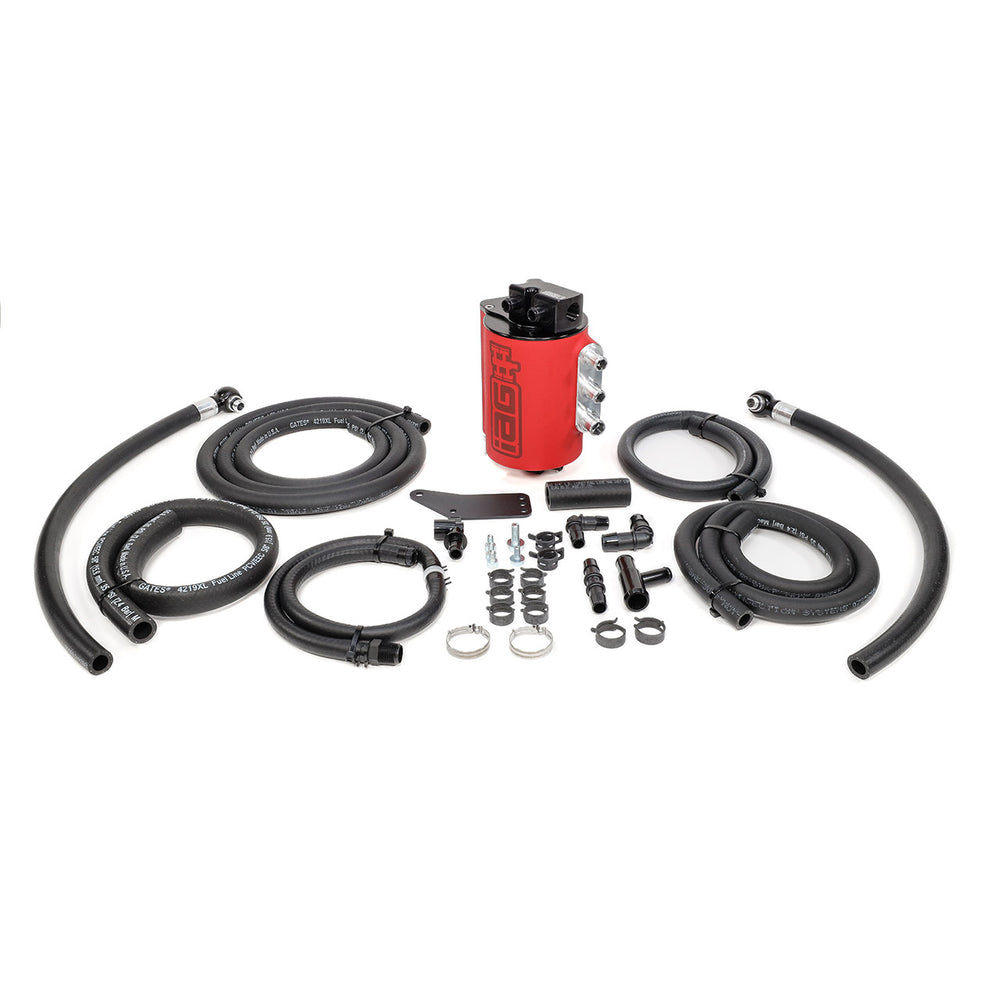 V3 Street Series Air / Oil Separator (AOS) (Red) - IAG-ENG-7180RD