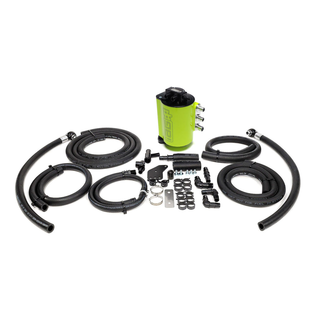 V3 Street Series Air / Oil Separator (AOS) (Neon Yellow) - IAG-ENG-7181NY