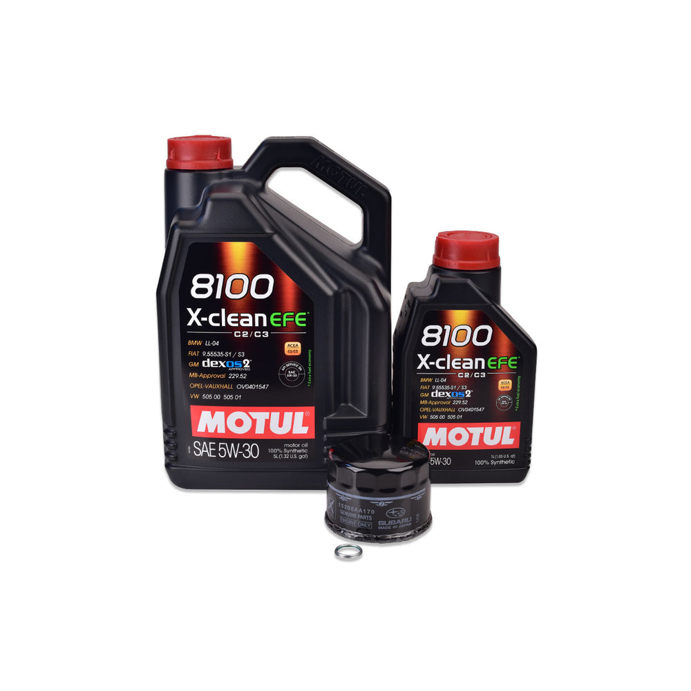 MOTUL 5W30 EFE Engine Oil Change Package - IAG-MNT-1002