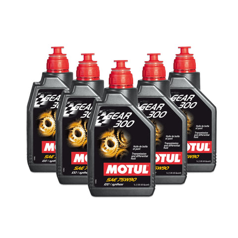 Motul Gear 300 75w90 (5L) - Transmission Oil Change Package - STI 6-SPD - IAG-MNT-2401
