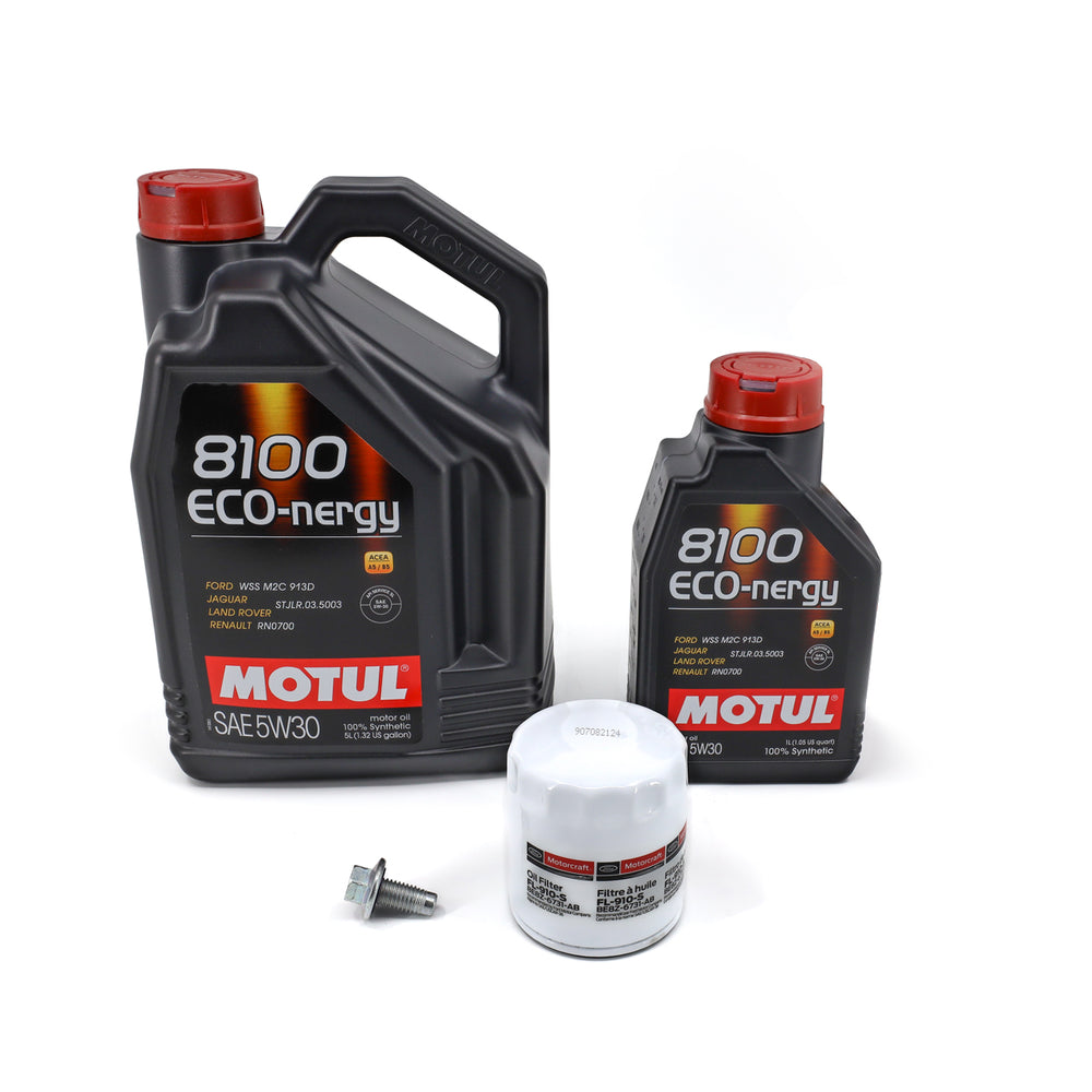 MOTUL 5W30 ECO-lite Engine Oil Change Package - IAG-MNT-F1011