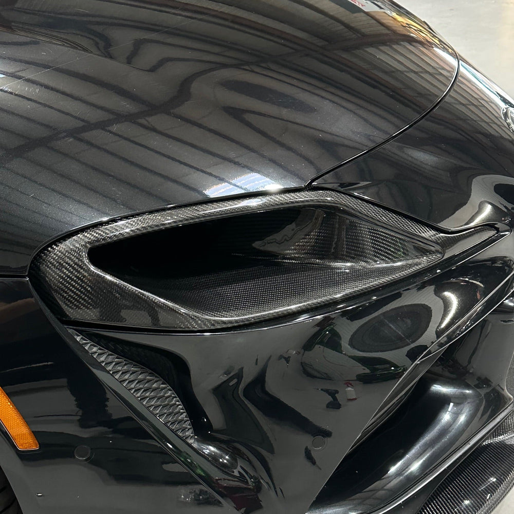 Toyota Supra Carbon Fiber Headlight Delete