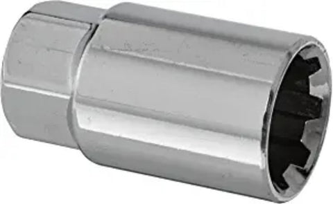 NRG LN-70/71 Style Lug Nut Lock Key Socket Black Chrome