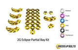 Eagle 2G Talon DSM (1995-1999) Titanium Dress Up Bolts Partial Engine Bay Kit - DressUpBolts.com