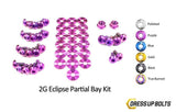 Eagle 2G Talon DSM (1995-1999) Titanium Dress Up Bolts Partial Engine Bay Kit - DressUpBolts.com