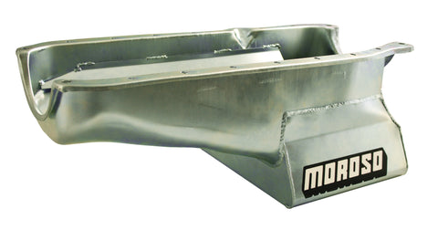 OIL PAN, SBC 80-85 WITH PASSENGER SIDE DIP STICK, DART SHP, 8.25 IN. DEEP T-SUMP, WINDAGE TRAY