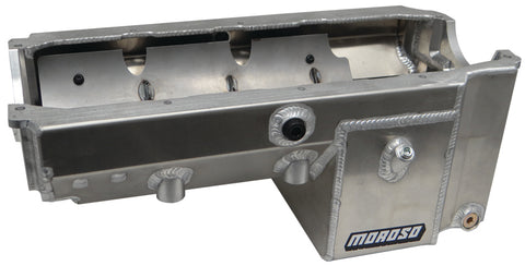 OIL PAN, DART, ROCKET SMALL BLOCK, DOUBLE POWER KICK OUTS, 8.5 IN. DEEP