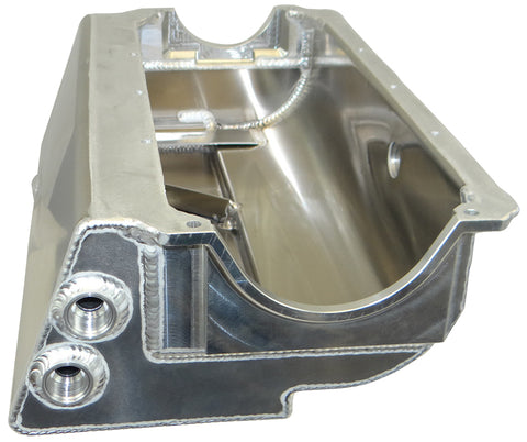 OIL PAN, DONOVAN 410,  2 PICK UPS, SPRINT CAR, 6.5 IN DEEP, DRY SUMP