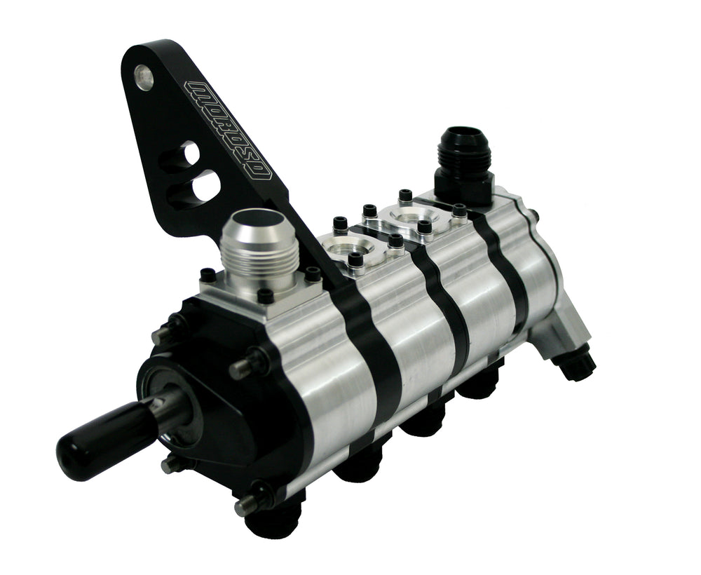 DRY SUMP PUMP, TRI-LOBE, LEFT SIDE, DRAGSTER, 4 STAGE,1.200 PRESSURE