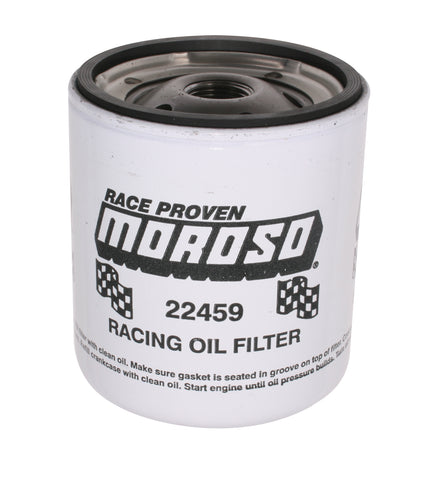 OIL FILTER, CHEVY, 13/16 IN. THREAD, 4 9/32 IN TALL, RACING