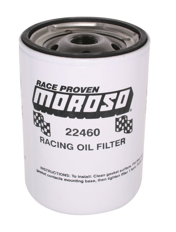 OIL FILTER, CHEVY,13/16 IN. THREAD, 5 1/4 IN TALL, RACING