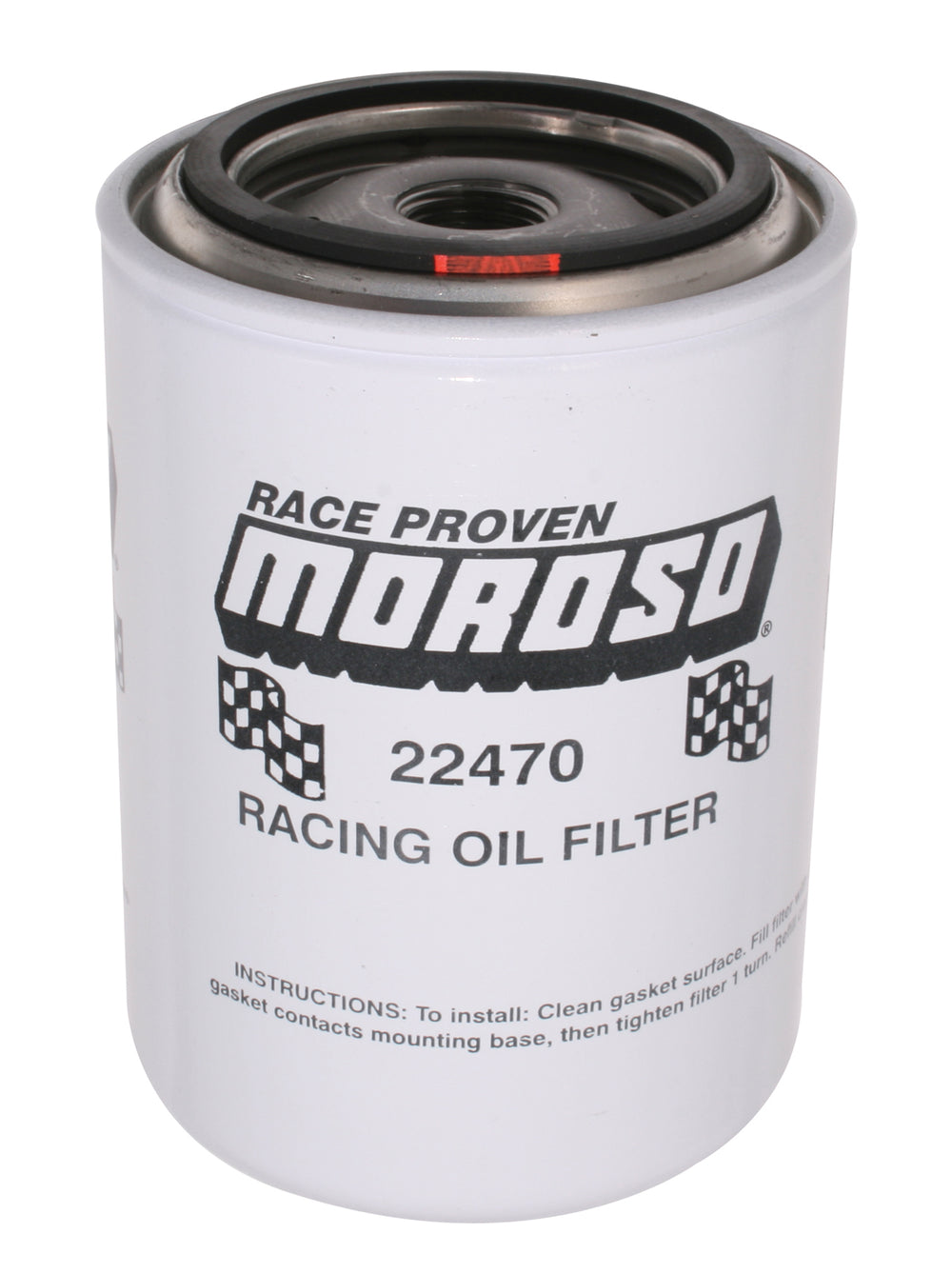 OIL FILTER, FORD, MOPAR AND IMPORT, 3/4 IN. THREAD, 5 1/4 IN. TALL, RACING
