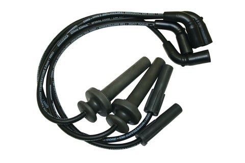 WIRE SET, SPIRAL CORE, BLACK, H-D XL1200S 98-06