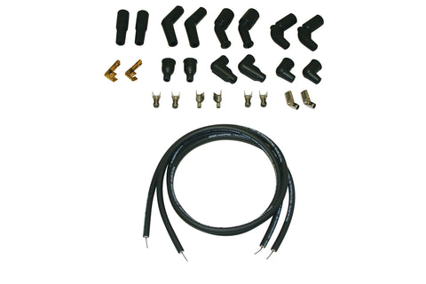 WIRE SET, SUPPRESSION CORE, BLACK, H-D UNIVERSAL KIT 78-15