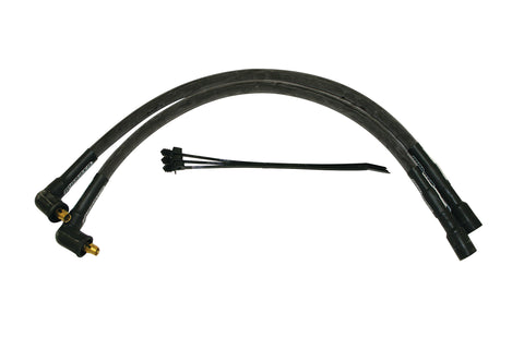 WIRE SET, ULTRA 40 SLEEVED, BLACK, H-D FLT,FLHT,FLHR,FLTR 97-98