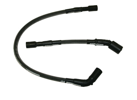 WIRE SET, ULTRA 40 SLEEVED, BLACK, H-D XL 07-15