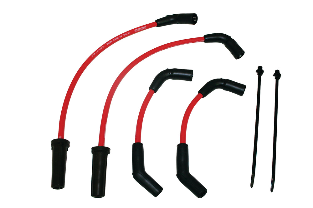 WIRE SET H-D ULTRA 40, MILWAUKEE 8 SOFTAIL '18-UP, RED