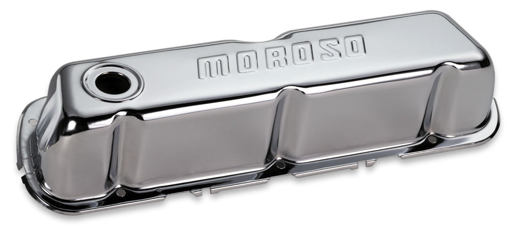 VALVE COVERS, FORD 302/351W, CHROME