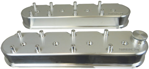 VALVE COVERS, GM LS, 2.5 IN., COIL MOUNT, BILLET ALUMINUM