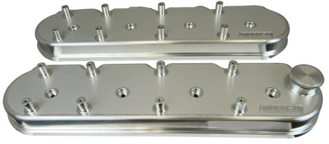 VALVE COVERS, GM LS, 1.5 IN., COIL MOUNT, BILLET ALUMINUM