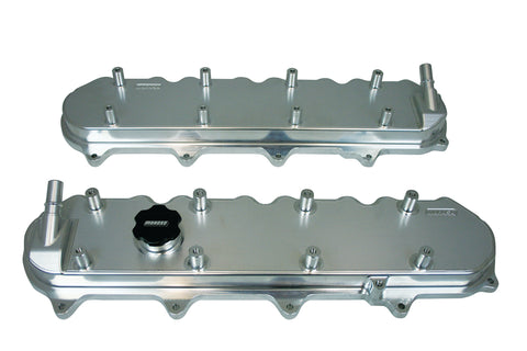 VALVE COVERS, GM LT,  COIL PACK MOUNTING, OIL FILL &  PCV PORTS EACH COVER, BILLET ALUMINUM