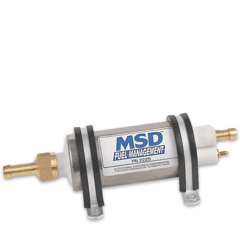 MSD High Pressure Electric Fuel Pump; 43 GPH;