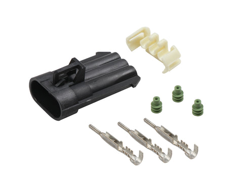 MSD Cam Sync Plug; Chevy Small/Big Block; CNC Billet Housing w/Black Anodized Cap; Plug-N-Play; Built-In L.E.D.; Supplied w/Cast Melonized Distributor Gear And Adj. Slip Collar;