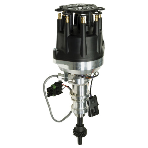 MSD Pro-Billet™ Cam Sync Distributor; Incl. Adj Cam Sync Pickup/Magnetic Pickup/2 pc. Adj Rotor;Not Legal For Sale/Use On Poll Control Veh;Ford 351W;Steel Gear;