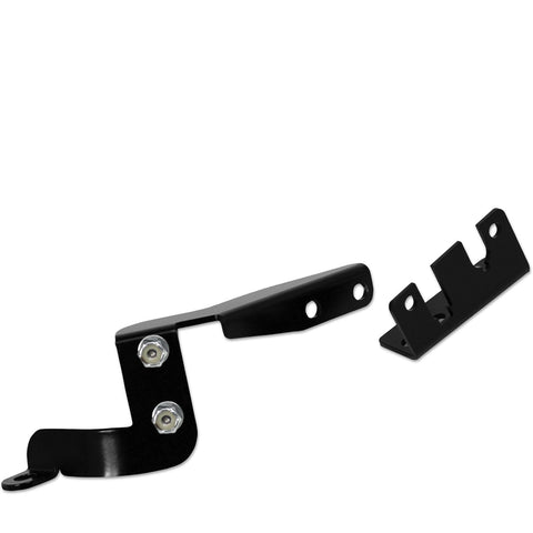 MSD Atomic Airforce Throttle Cable Bracket; For Use w/LS Series Engines; Steel Bracket; Black Powdercoat; Incl. Mounting Hardware;