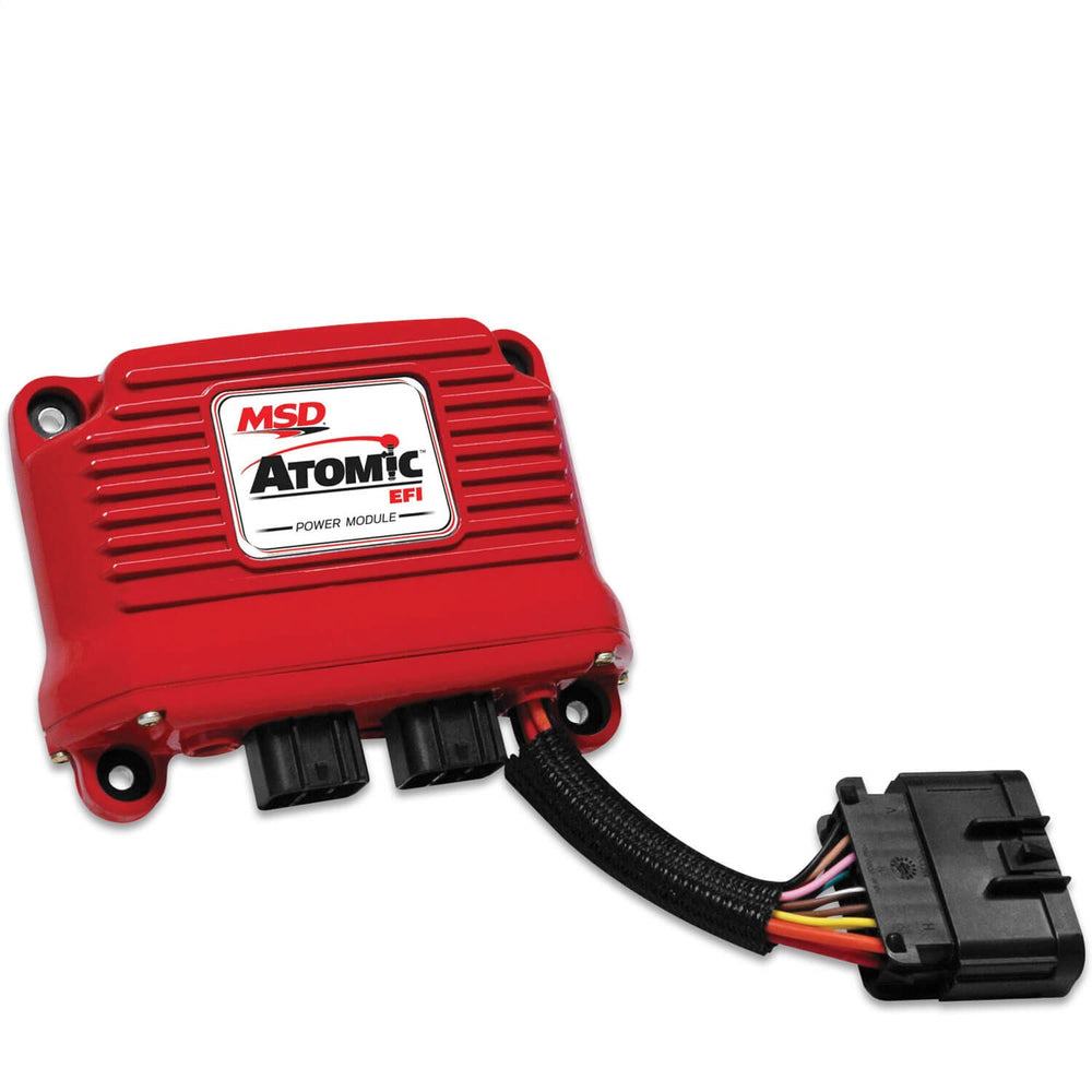 MSD Atomic TBI Power Module; Runs Electric Fans And Fuel Pump Control w/o External Relay;