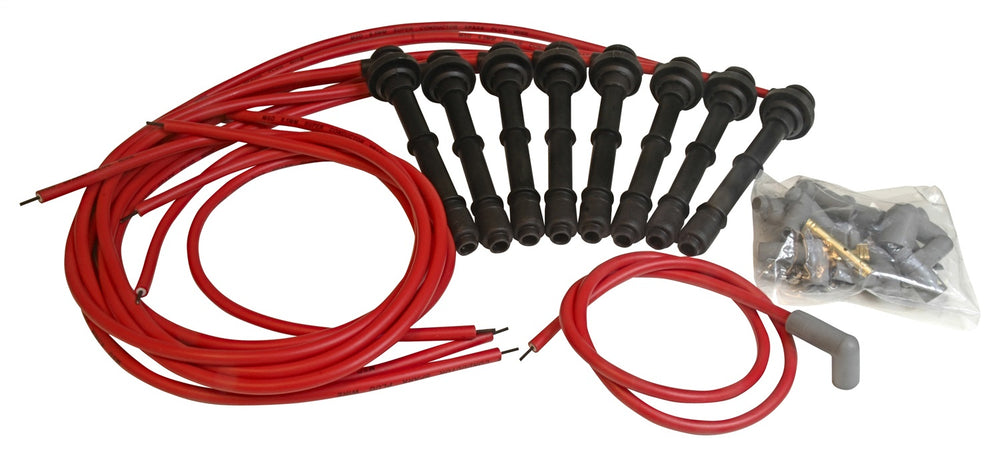 MSD Universal Spark Plug Wire Set; 8.5mm; Fits Ford Modular Engines; Includes Terminals/Boots For Spark Plugs;