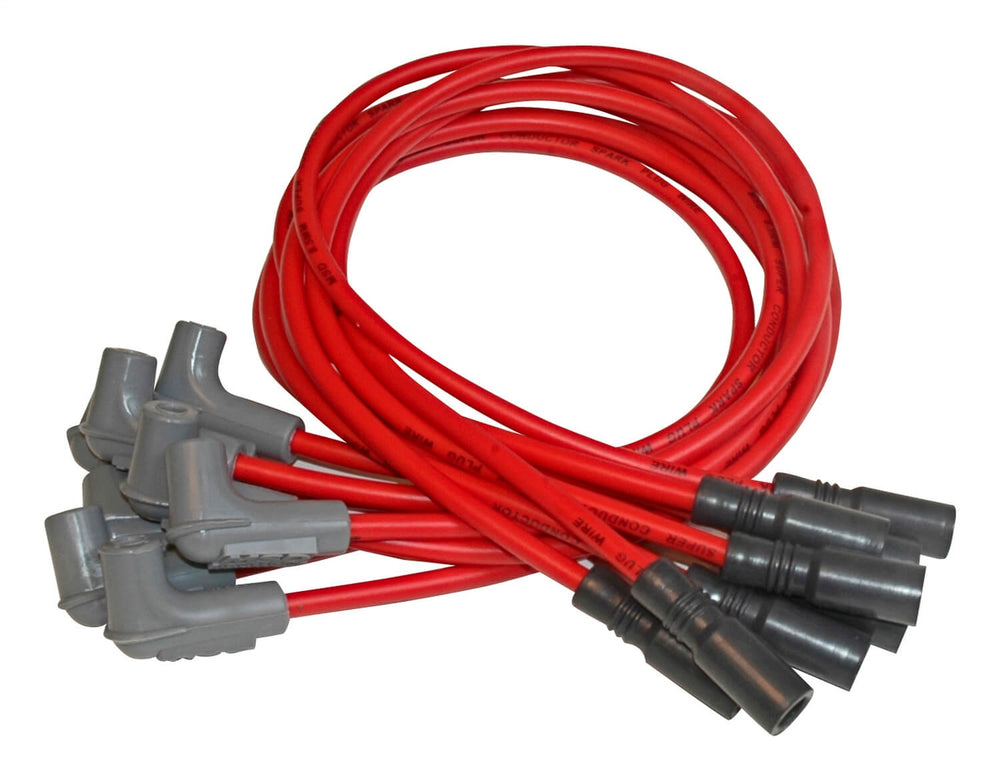 MSD Custom Spark Plug Wire Set; 8.5mm; Red; Custom Fit To OEM Specifications;