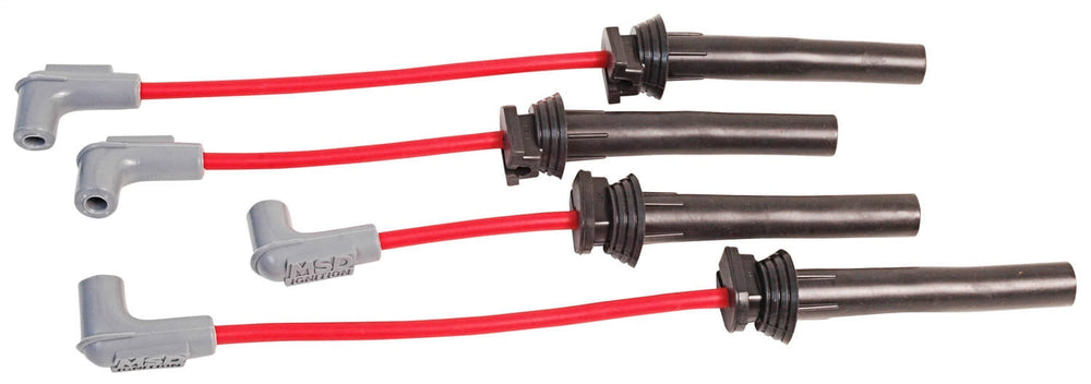 MSD Custom Spark Plug Wire Set; 8.5mm; Custom Fit To OEM Specifications; Straight Boots;