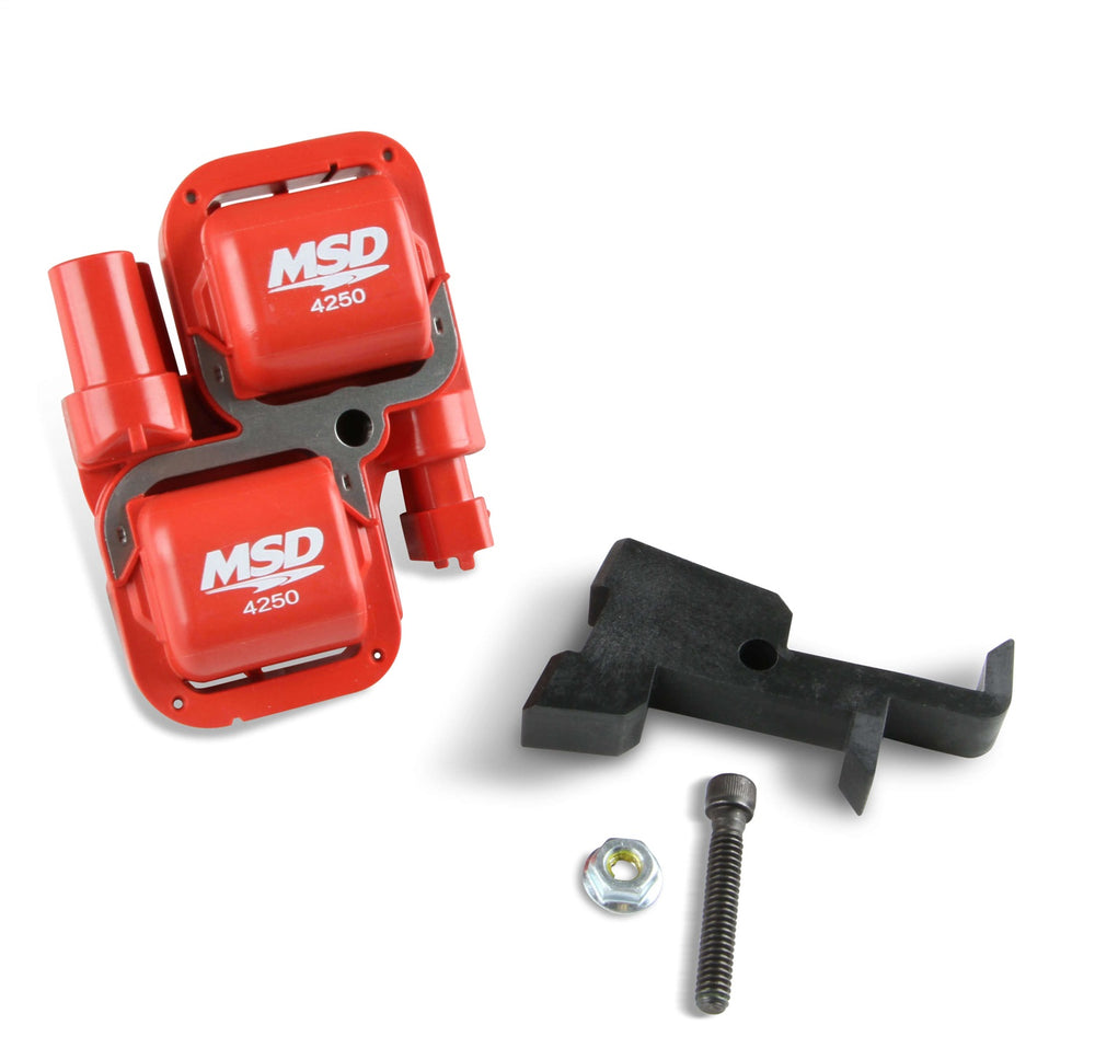 MSD Blaster Powersports Coil; Red; 49000 Volts; 160 mA Peak Output Current;