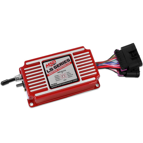 MSD MSD Ignition Controller; LS Ignition; For Both 24x And 58x Crank Trigger Engines; Red;
