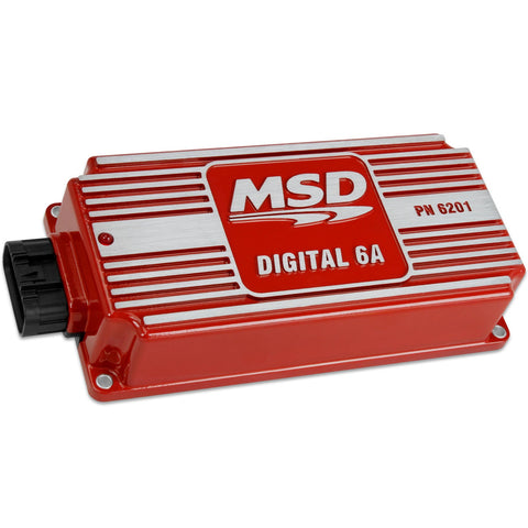MSD Digital-6A Ignition Controller; For 4/6/8 cyl. Engines; Red;