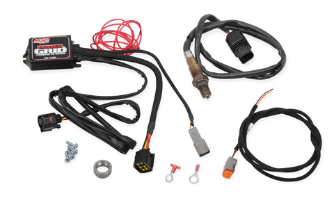 MSD Wide Band O2 Module; Provides O2 Sensor Data Logging; Incl. Module/Sensor/Power Output/Wiring Harnesses/Hardware;