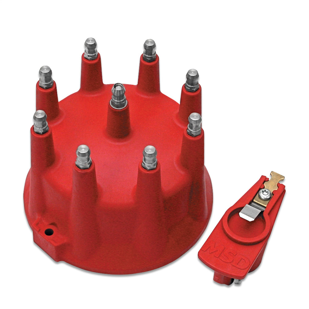 MSD Distributor Cap And Rotor Kit; For Use w/Pro Mag Lite w/4 in. Cap;