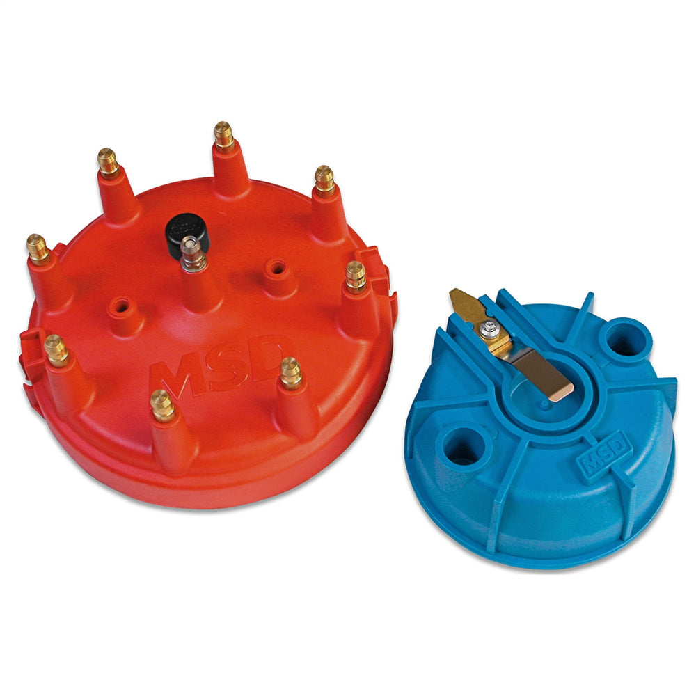 MSD Distributor Cap And Rotor Kit; Fits PN[8150/8160] Pro Mag Distributors;