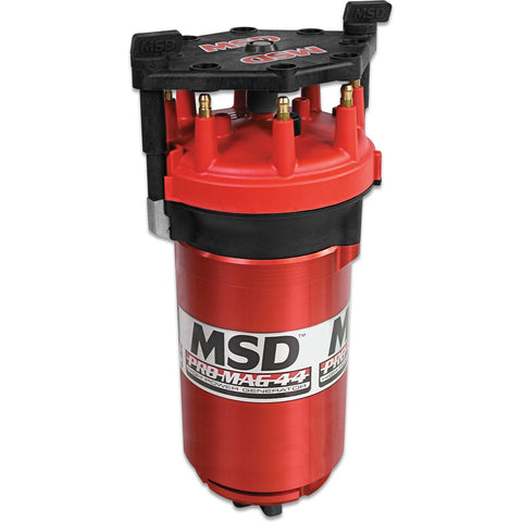 MSD Pro Mag Generator; 44 Amp; Clockwise Rotation; Standard Red Cap;