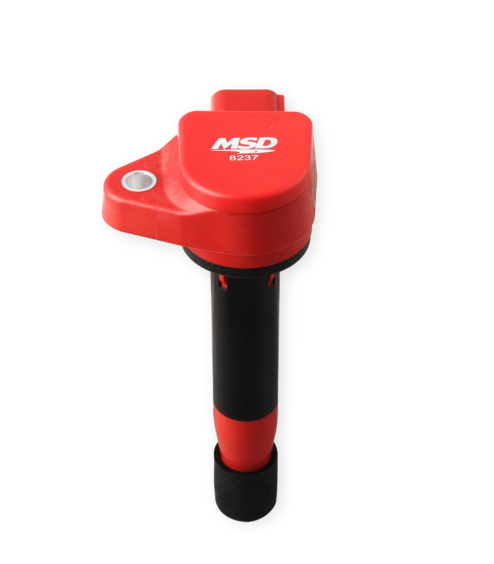 MSD Blaster Direct Ignition Coil; Direct Bolt-In Replacement; Red; Single;